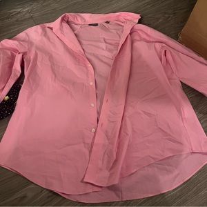 Pink dress shirt